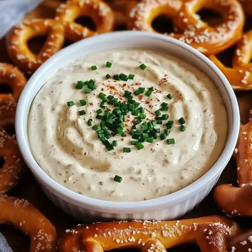 Cremiger Brezel-Dip Rezept