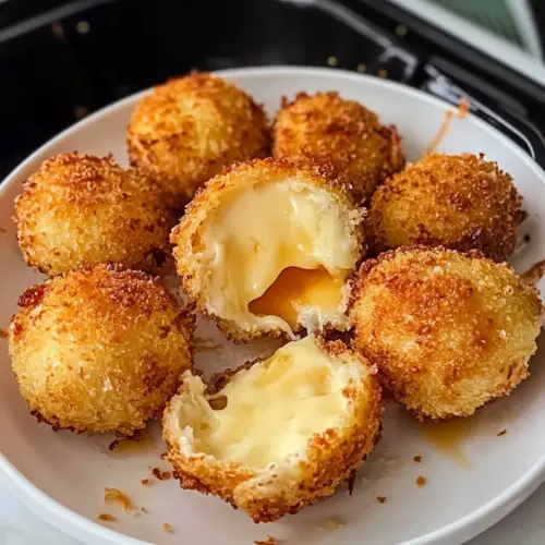 Luftgebackener Babybel-Käse