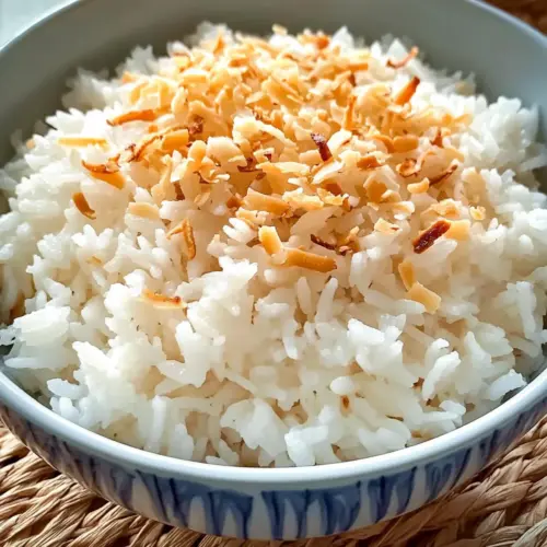 Jamaikanischer Kokosnuss-Süßreis