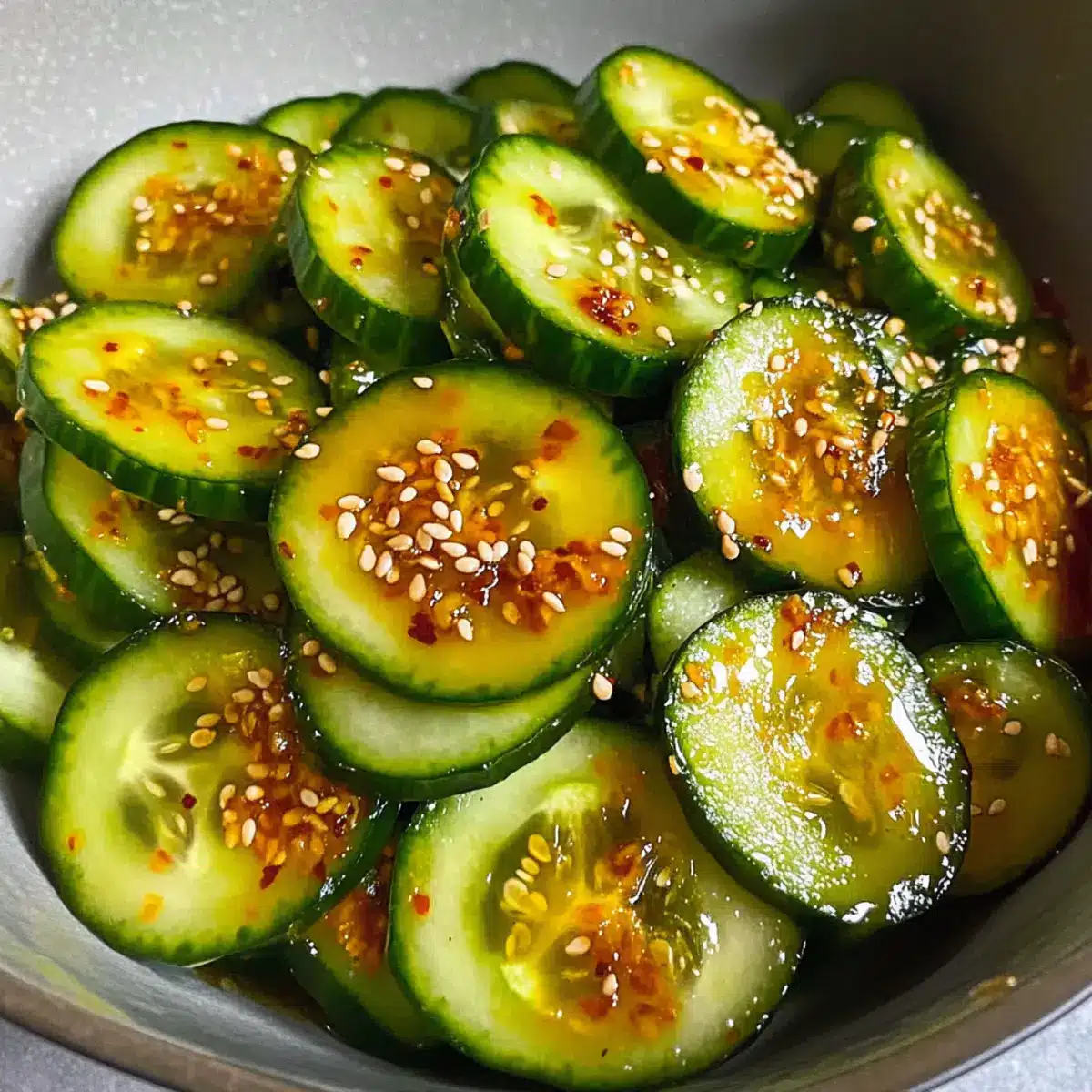Asiatischer Gurkensalat