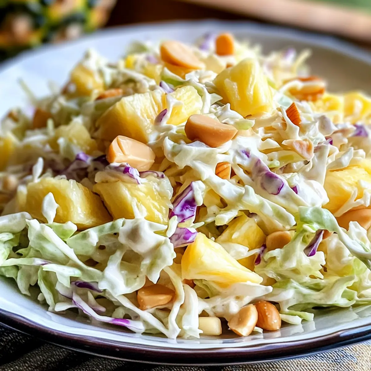 Hawaiian Ananaskohlsalat