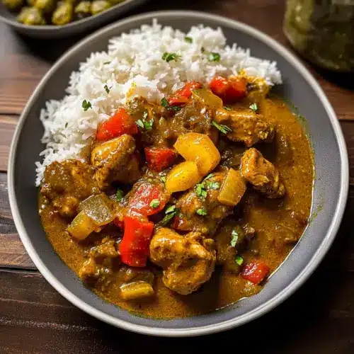 Jamaikanisches Curry-Hühnchen
