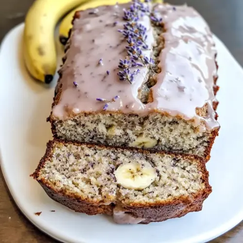 Lavendel Bananenbrot