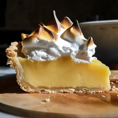 Zitronen-Baiser-Torte