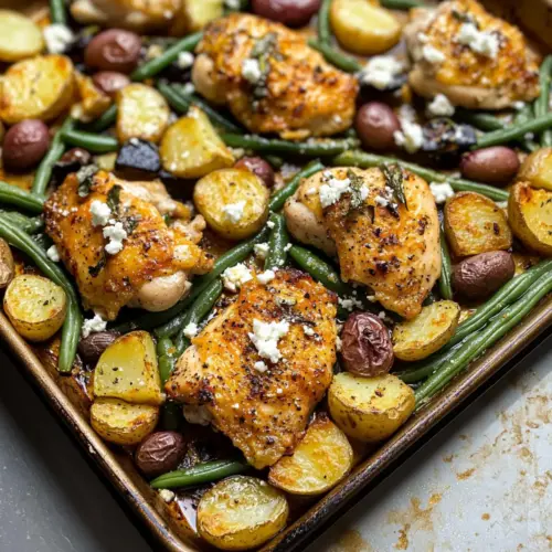 Mediterrane Zitronen-Hähnchen