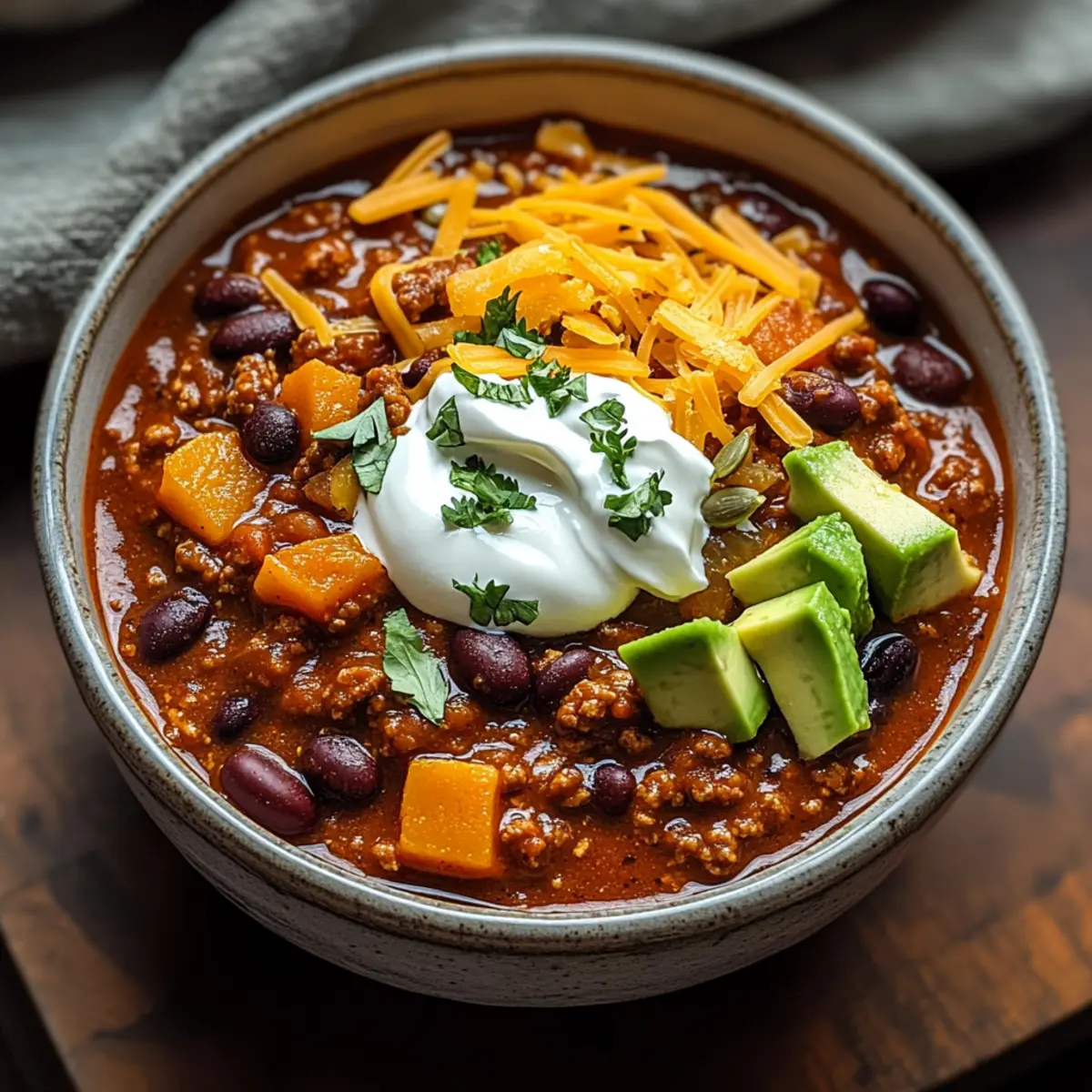 Kürbis Chili