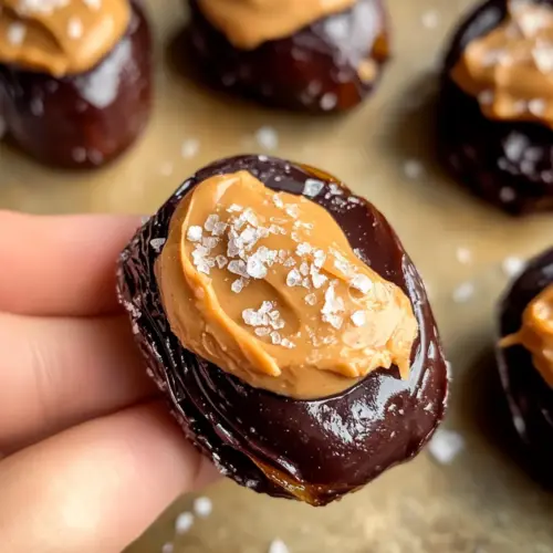 Zerschlagene Datteln Snickers