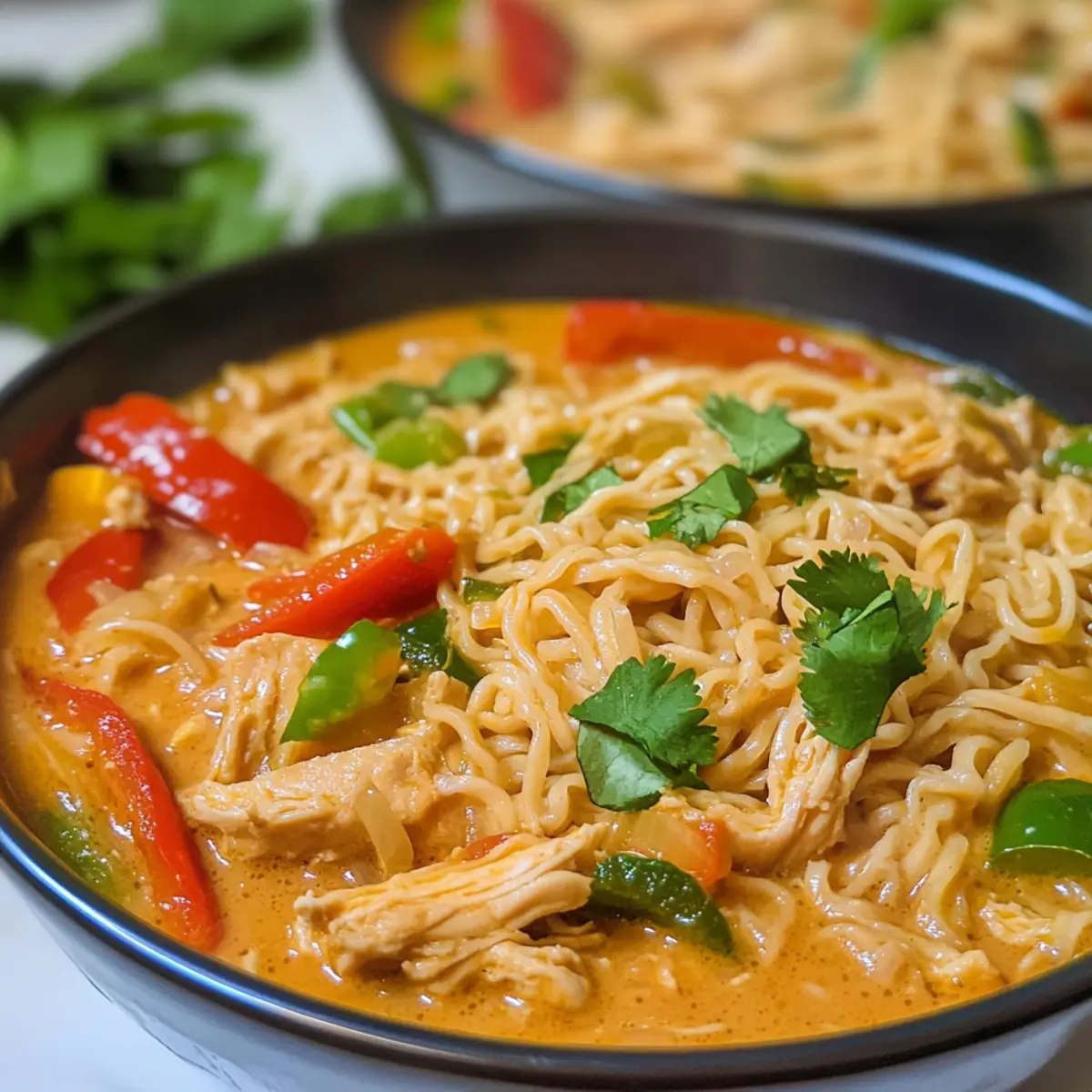 Thai Erdnussbutter Ramen