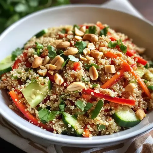 Thailändischer Quinoa-Crunch-Salat