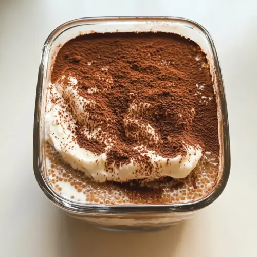 Tiramisu Chia Pudding