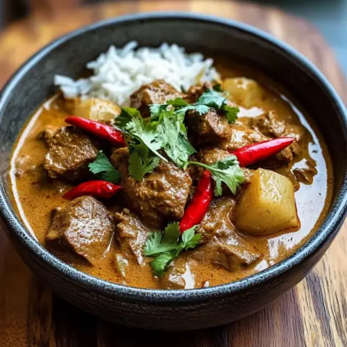 Rindfleisch Massaman Curry
