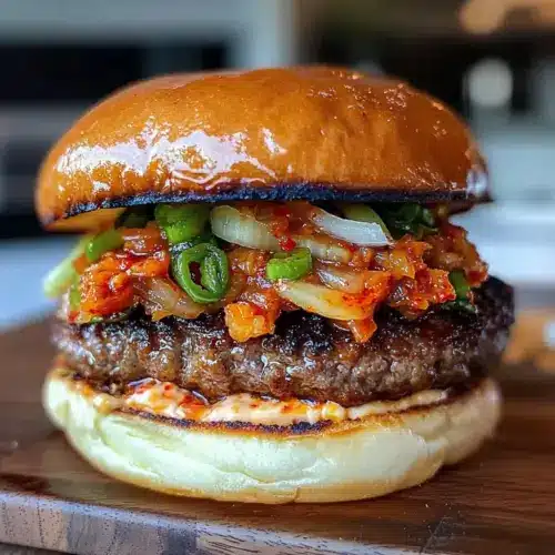 Bulgogi Kimchi Burger