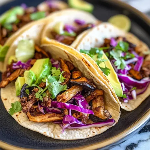 Carnitas mit Pilzen