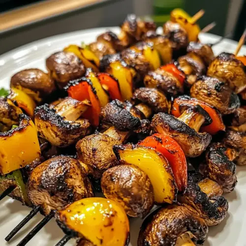 Champignon-Spieße