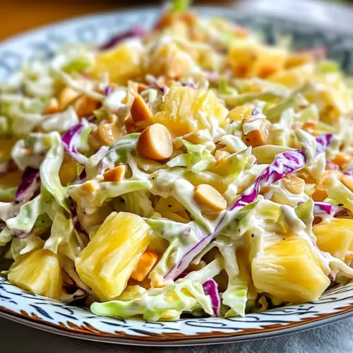 Hawaiianische Ananas-Coleslaw