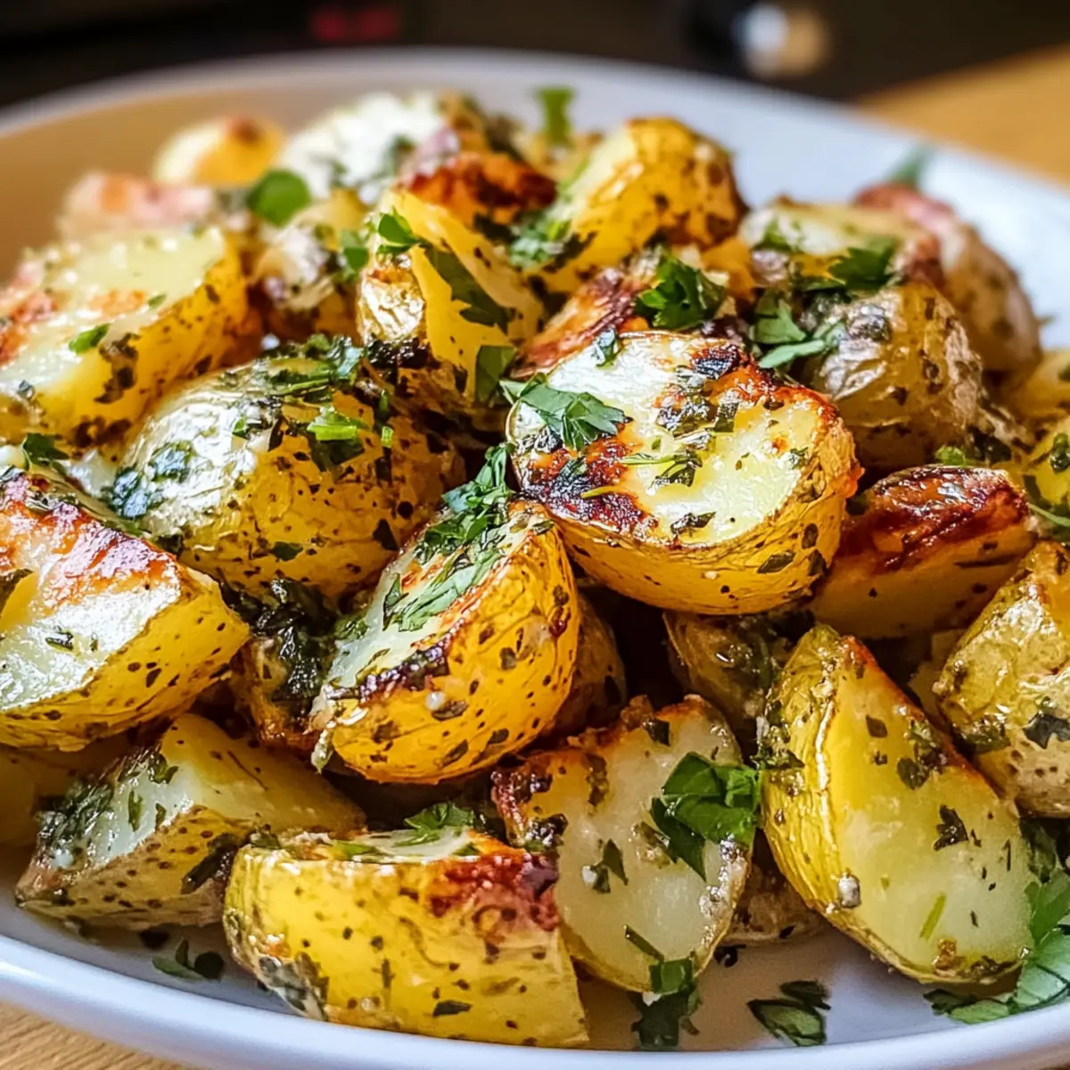 Kräuter-Röstkartoffelsalat