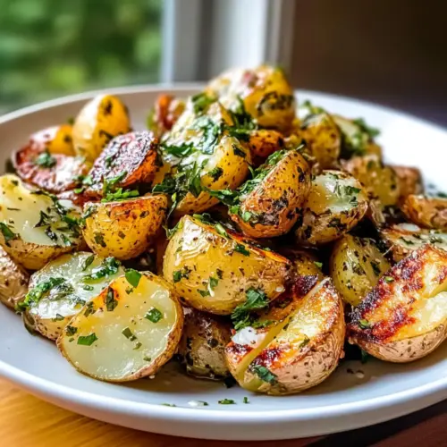 Kräuter-Röstkartoffelsalat