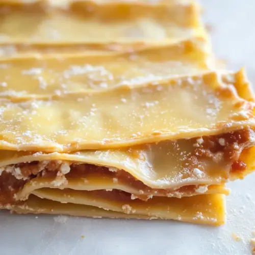 Hausgemachte Lasagne-Nudeln