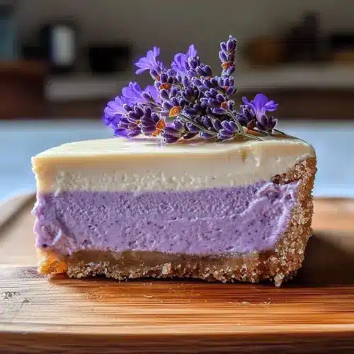 Honig Lavendel Käsekuchen