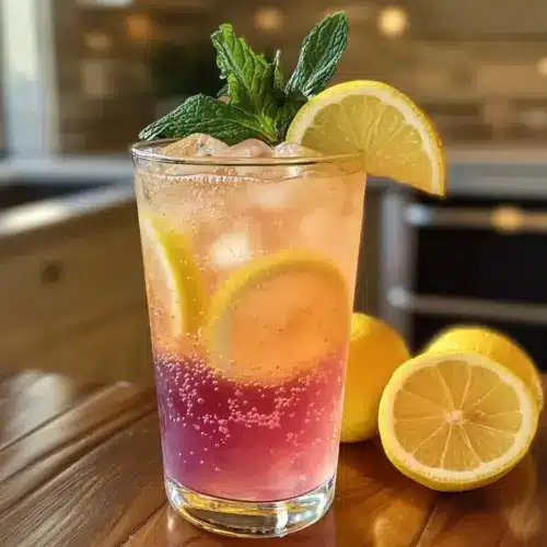 Honig Zitrone Rosa Limonade