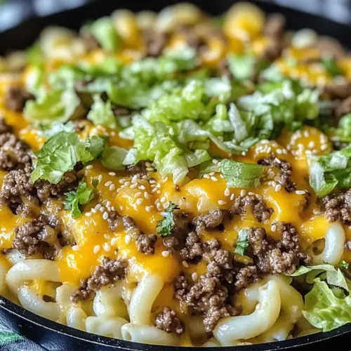 Keto Smashburger Mac Pfanne