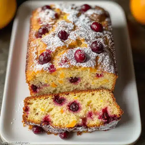 Orangen-Cranberry-Brot