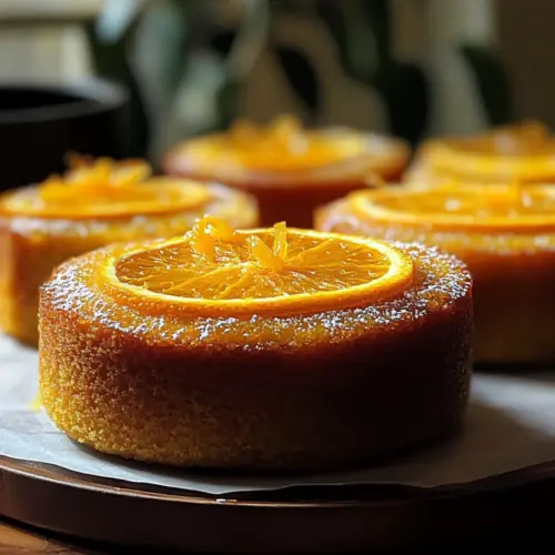 Orange Ingwer Honig Kuchen