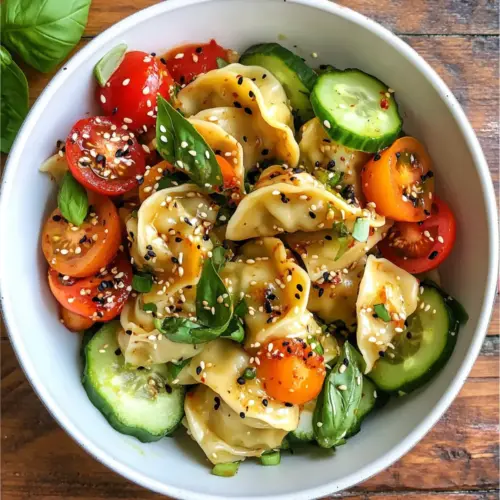 Potsticker Salat