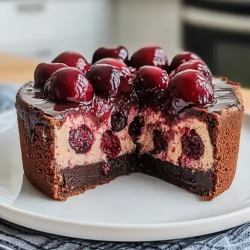 Schoko Kirsch Käsekuchen