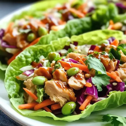 Teriyaki-Hühnchen-Wraps