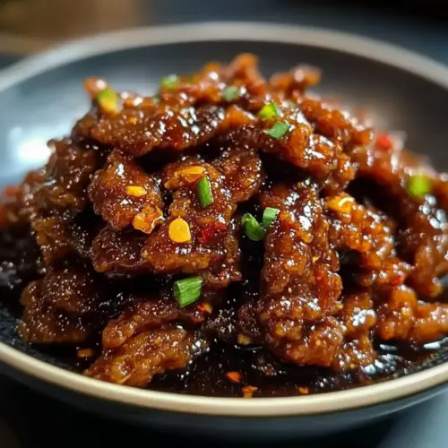 Knuspriges Chili-Rindfleisch