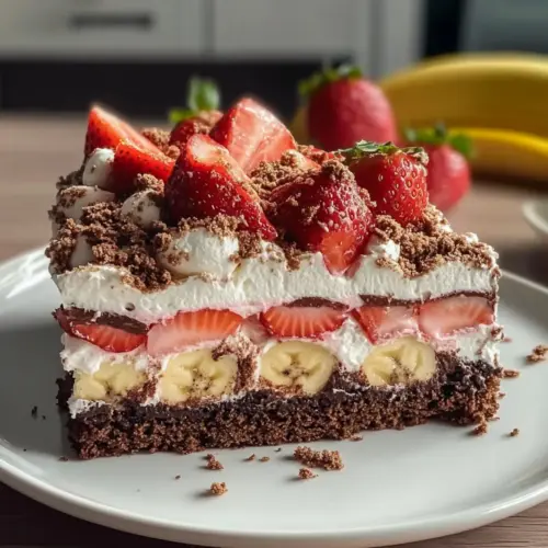 Erdbeer Maulwurfkuchen