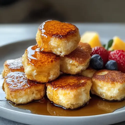 Scrambled Pancake Bites - Rührpfannkuchen Häppchen