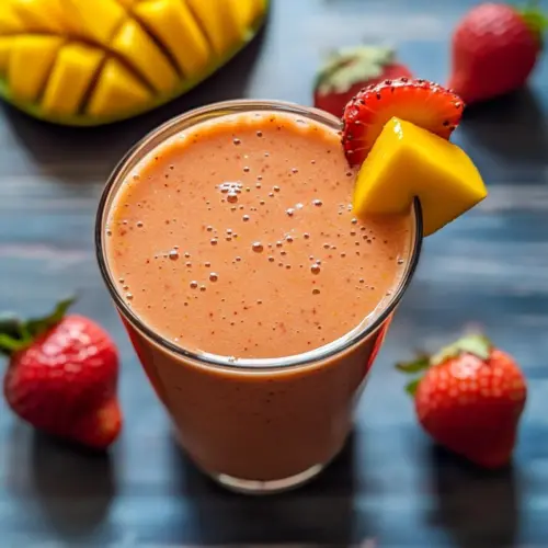 Erdbeer-Mango-Smoothie