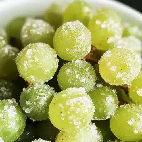Zuckerhaltige Prosecco-Trauben mit Wodka