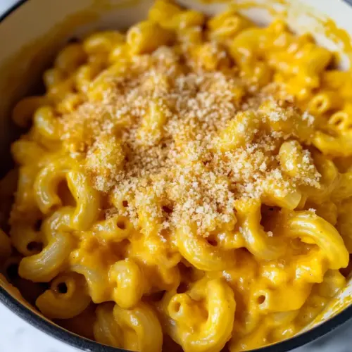 Butternut-Kürbis-Nudeln und Käse