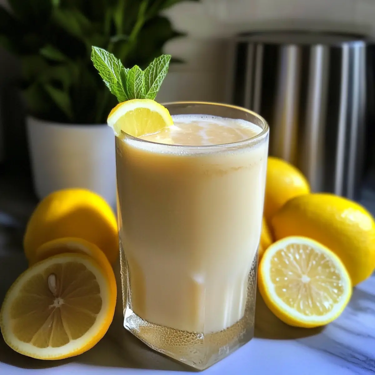 Cremig Träumerisch Limonade