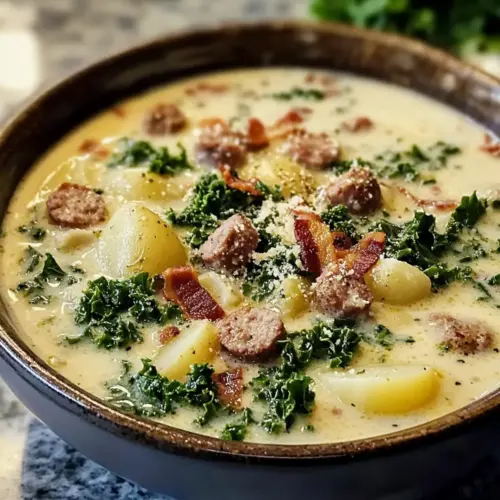 Olive Garden Wurst Grünkohl und Kartoffelsuppe
