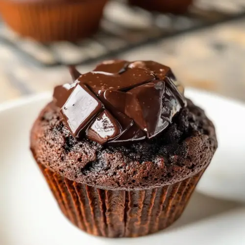 Olympisches Dorf Schokoladenmuffins