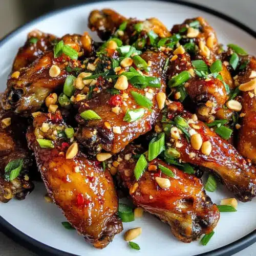 Zitronengras-Chili- Air-Fryer-Hühnchenflügel
